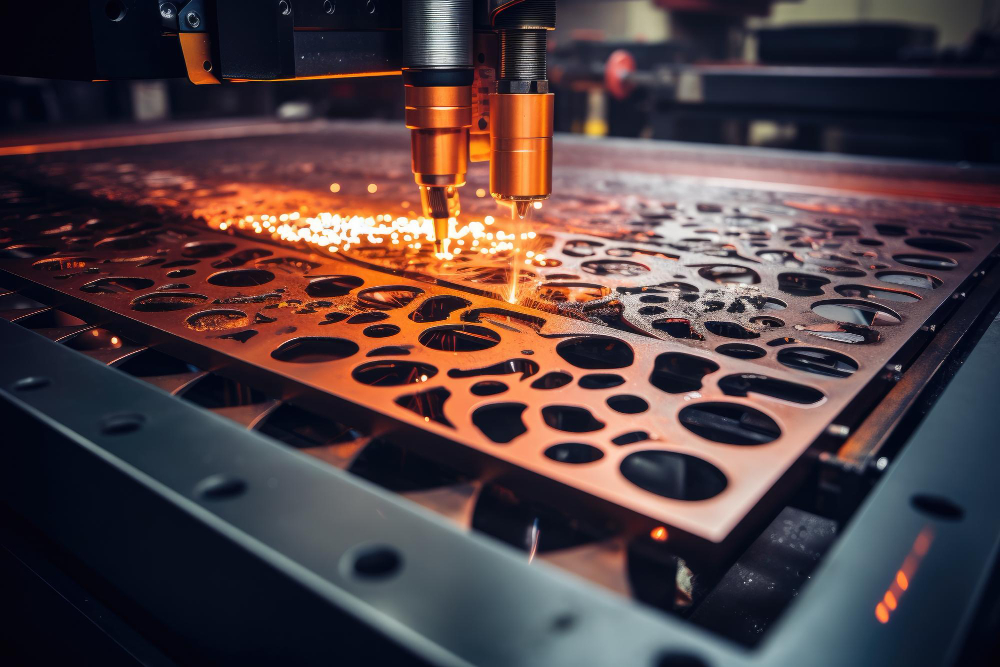 Precyzyjne laserowe cięcie blach w Legnicy - nowoczesna technologia obróbki metali.